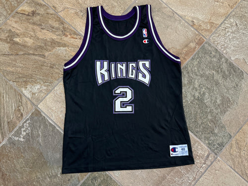 Vintage Sacramento Kings Mitch Richmond Champion Basketball Jersey, Size 48, XL