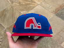 Load image into Gallery viewer, Vintage Quebec Nordiques Twins Snapback Hockey Hat