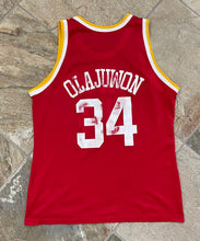 Load image into Gallery viewer, Vintage Houston Rockets Hakeem Olajuwon Champion Basketball Jersey, Size 44, Large