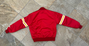 Vintage Kansas City Chiefs Starter Satin Football Jacket, Size Medium