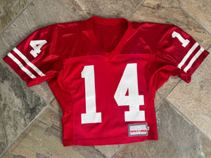 Vintage Wisconsin Badgers John Hall Team Issued Apex One College Football Jersey