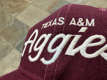 Load image into Gallery viewer, Vintage Texas A&amp;M Aggies Sports Sports Script Snapback College Hat