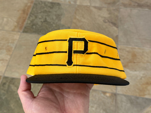 Vintage Pittsburgh Pirates Youngan Pill Box Snapback Baseball Hat