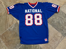 Load image into Gallery viewer, Vintage NFC Pro Bowl Michael Irvin Autographed Wilson Football Jersey, Size 46