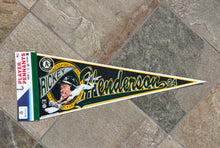 Load image into Gallery viewer, Vintage Oakland Athletics Rickey Henderson Salem Baseball Pennant