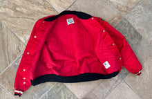 Load image into Gallery viewer, Vintage Chicago Blackhawks Starter Satin Hockey Jacket, Size Large