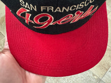 Load image into Gallery viewer, Vintage San Francisco 49ers Sports Specialties Script Snapback Football Hat