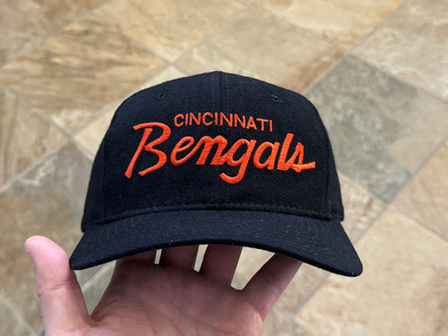 Vintage Cincinnati Bengals Sports Specialties Script Snapback Football Hat