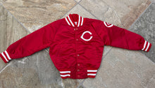 Load image into Gallery viewer, Vintage Cincinnati Reds Pyramid Satin Baseball Jacket, Size Youth Small, 2T-4T