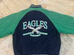 Vintage Philadelphia Eagles Logo Athletic Football Jacket, Size Large
