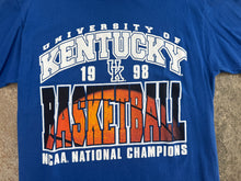 Load image into Gallery viewer, Vintage Kentucky Wildcats 1998 National Champions College Basketball TShirt, Size Large