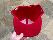 Load image into Gallery viewer, Vintage St. John’s Redmen Red Storm DeLong Snapback College Hat.