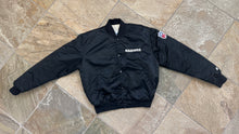 Load image into Gallery viewer, Vintage Los Angeles Raiders Starter Satin Football Jacket, Size XL