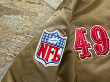 Load image into Gallery viewer, Vintage San Francisco 49ers Starter Satin Football Jacket, Size Large