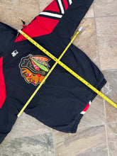 Load image into Gallery viewer, Vintage Chicago Blackhawks Starter Parka Hockey Jacket, Size Medium