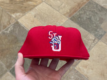 Load image into Gallery viewer, Vintage St. John’s Redmen Storm DeLong Snapback College Hat