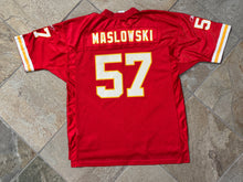 Load image into Gallery viewer, Vintage Kansas City Chiefs Mike Maslowski Reebok Football Jersey, Size XL