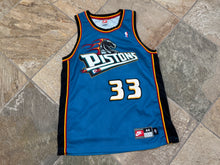 Load image into Gallery viewer, Vintage Detroit Pistons Grant Hill Nike Basketball Jersey, Size 44, Large