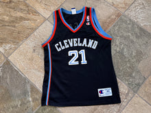 Load image into Gallery viewer, Vintage Cleveland Cavaliers Trajan Langdon Champion Basketball Jersey, Size 40, Medium