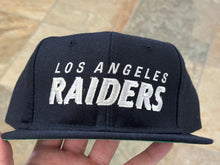 Load image into Gallery viewer, Vintage Los Angeles Raiders New Era Snapback Football Hat