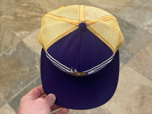 Load image into Gallery viewer, Vintage Minnesota Vikings AJD Superstripe Snapback Football Hat