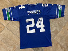 Load image into Gallery viewer, Vintage Seattle Seahawks Shawn Springs Starter Football Jersey, Size 48, L/XL