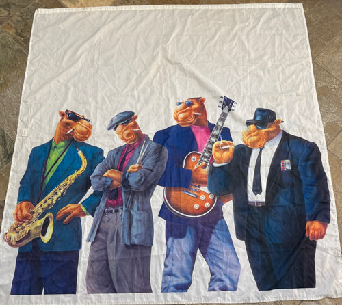 Vintage Camel Cigarettes Joe Camel Flag, Banner, Display ###