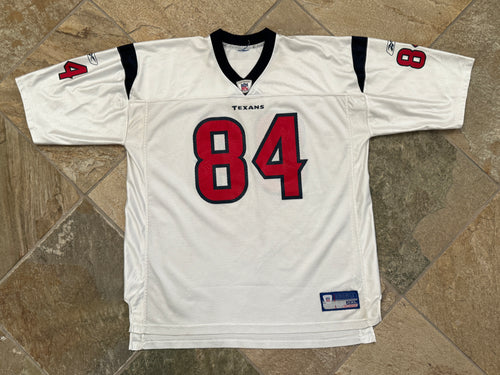 Vintage Houston Texans Eric Moulds Reebok Football Jersey, Size XXL