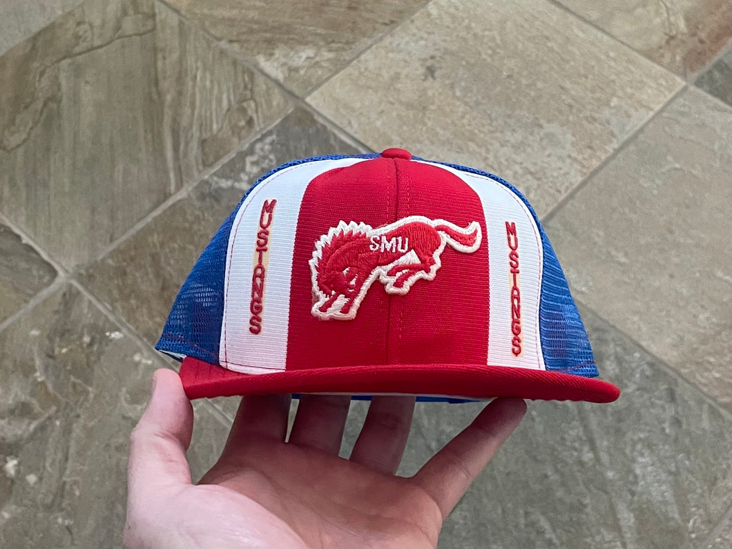 Vintage Southern Methodist University SMU Mustangs AJD Snapback College Hat
