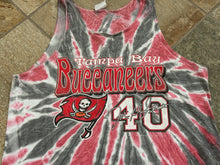 Load image into Gallery viewer, Vintage Tampa Bay Buccaneers Mike Alstott Tie Dye Tank Top Football TShirt, Size Large