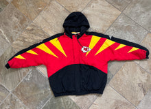 Load image into Gallery viewer, Vintage Kansas City Chiefs Apex One Spike Parka Football Jacket, Size XL