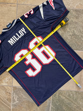 Load image into Gallery viewer, Vintage New England Patriots Lawyer Milloy Adidas Football Jersey, Size Large