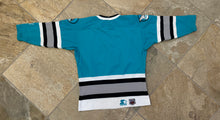 Load image into Gallery viewer, Vintage San Jose Sharks Starter Hockey Jersey, Size Youth S/M, 8-10