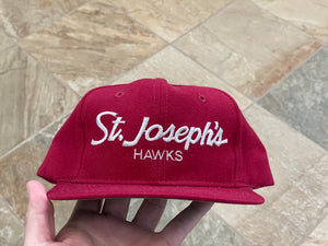 Vintage St. Joseph’s Hawks Sports Specialties Script Snapback College Hat