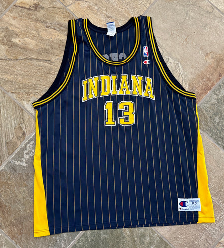 Vintage Indiana Pacers Mark Jackson Champion Basketball Jersey, Size 52, XXL
