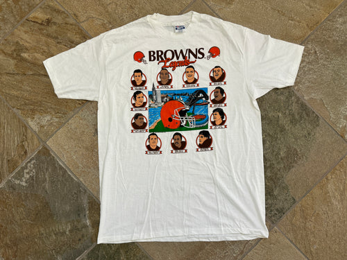 Vintage Cleveland Browns Legends Football TShirt, Size XXL