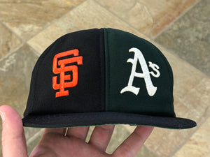 Vintage San Francisco Giants Oakland A’s New Era Snapback Baseball Hat