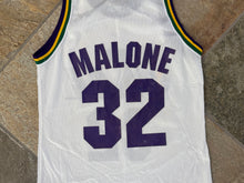 Load image into Gallery viewer, Vintage Utah Jazz Karl Malone Champion Basketball Jersey, Size 40, Medium