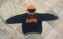 Load image into Gallery viewer, Vintage Miami Dolphins Starter Double Hood Football Sweatshirt, Size Large