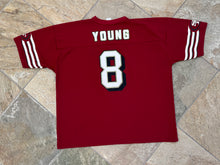 Load image into Gallery viewer, Vintage San Francisco 49ers Steve Young Logo 7 Football Jersey, Size XXL