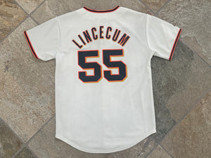 San Francisco Giants Tim Lincecum Majestic Baseball Jersey, Size Youth Medium, 10-12