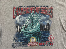 Load image into Gallery viewer, Vintage 2003 ALCS Yankees Red Sox Lee Baseball TShirt, Size XXL