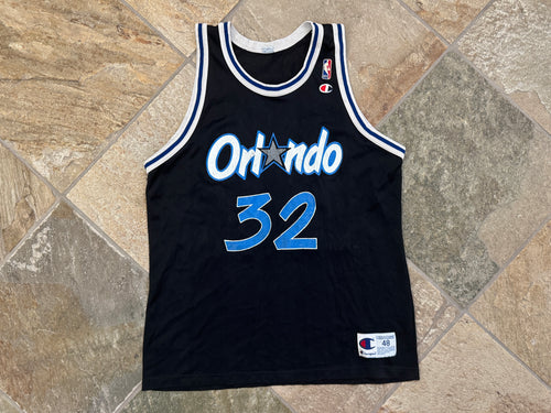 Vintage Orlando Magic Shaquille O'Neal Champion Basketball Jersey, Size 48, XL