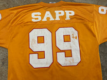 Load image into Gallery viewer, Vintage Tampa Bay Buccaneers Warren Sapp Logo Athletic Football Jersey, Size Large