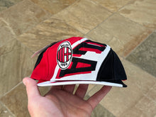 Load image into Gallery viewer, Vintage AC Milan Drew Pearson Wraparound Snapback Soccer Hat ***