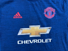 Load image into Gallery viewer, Vintage Manchester United Paul Pogba Adidas Soccer Jersey, Size Small