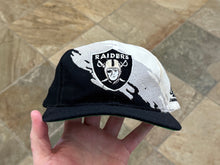 Load image into Gallery viewer, Vintage Los Angeles Raiders Logo Athletic Splash Snapback Football Hat