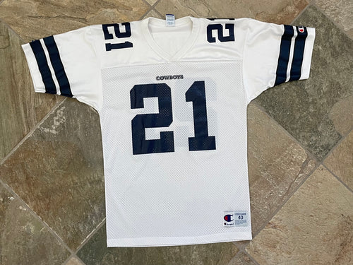 Vintage Dallas Cowboys Deion Sanders Champion Football Jersey, Size 40, Medium