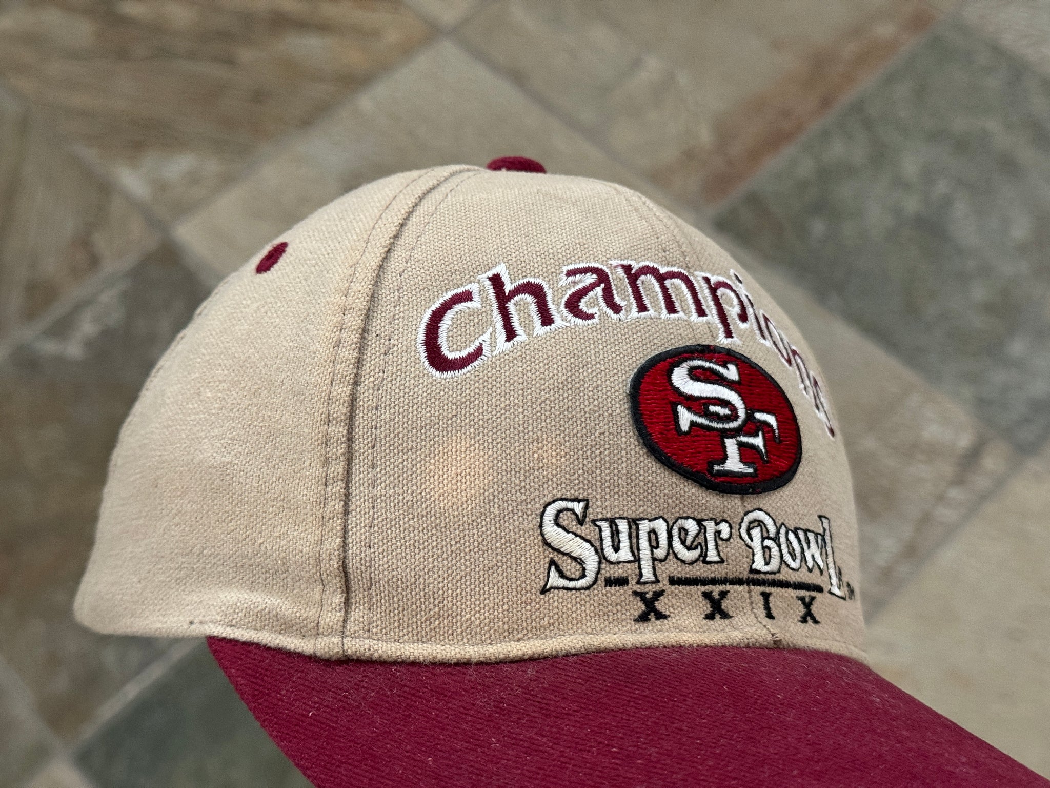 New Vintage San Fransisco on sale 49ers Super Bowl XXIX Logo Athletic Snapback