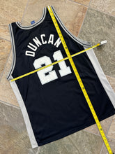 Load image into Gallery viewer, Vintage San Antonio Spurs Tim Duncan Champion Basketball Jersey, Size 52, XXL